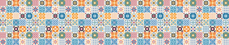 Badrückwand Patchwork