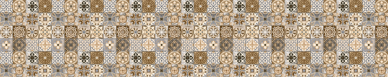 Waschbeckenrückwand Patchwork