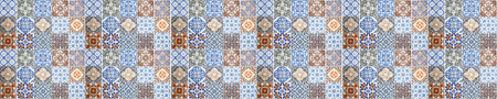 Waschbeckenrückwand Patchwork