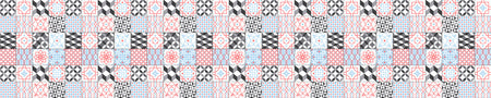 Badrückwand Patchwork