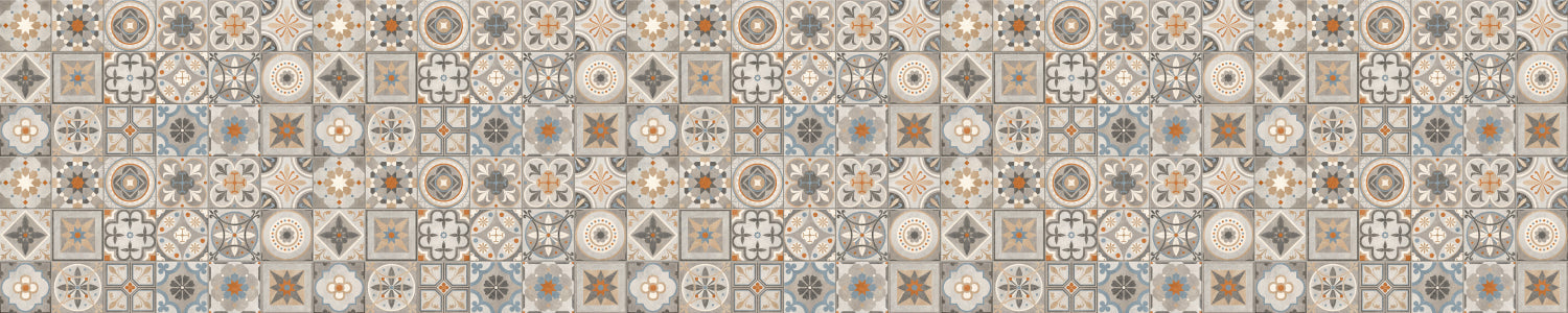 Badrückwand Patchwork