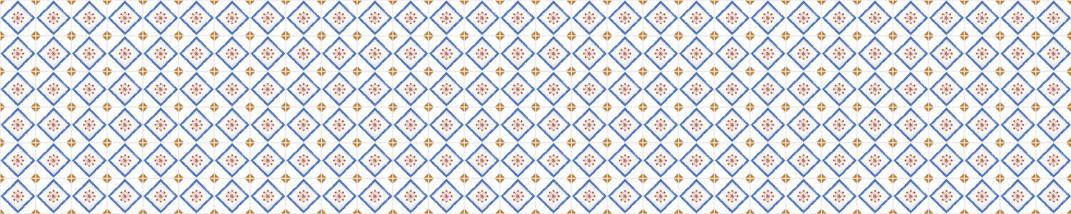 Badrückwand Patchwork