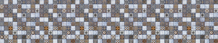 Waschbeckenrückwand Patchwork