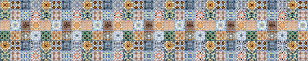 Waschbeckenrückwand Patchwork