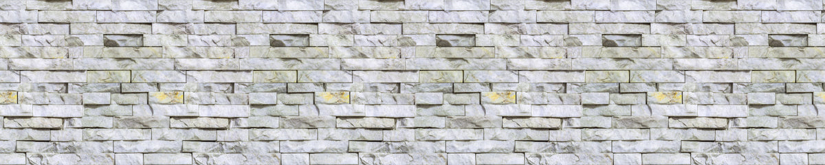 Waschbeckenrückwand Steinoptik