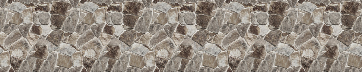 Badrückwand Steinoptik