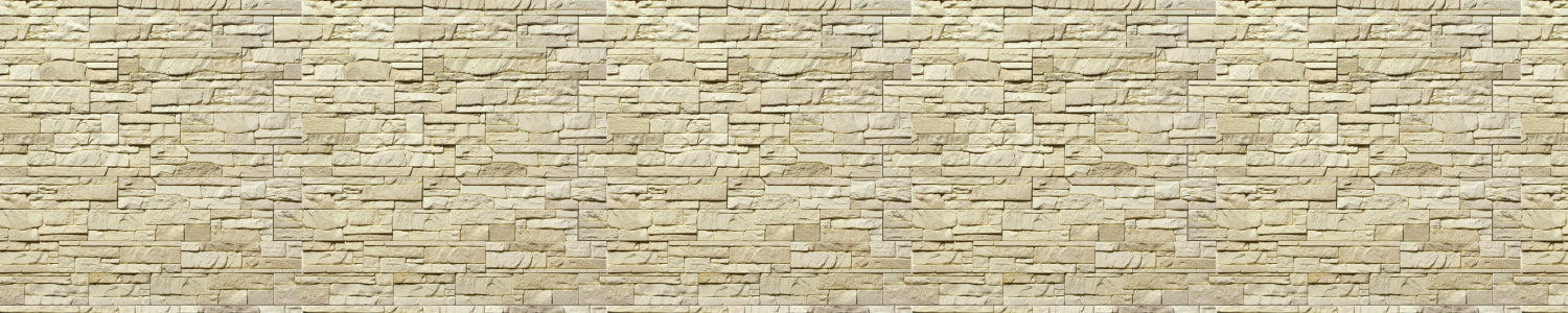 Waschbeckenrückwand Steinoptik