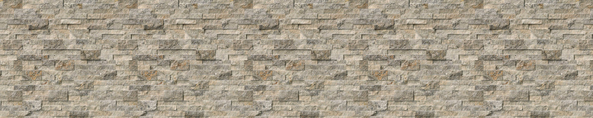 Badrückwand Steinoptik