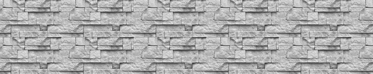 Waschbeckenrückwand Steinoptik