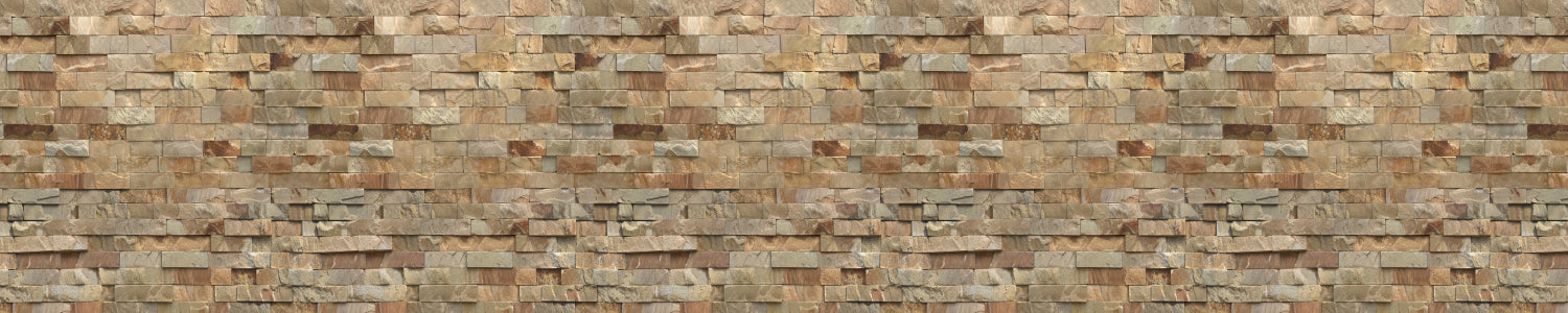 Waschbeckenrückwand Steinoptik