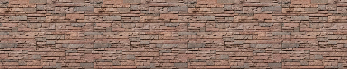 Waschbeckenrückwand Steinoptik