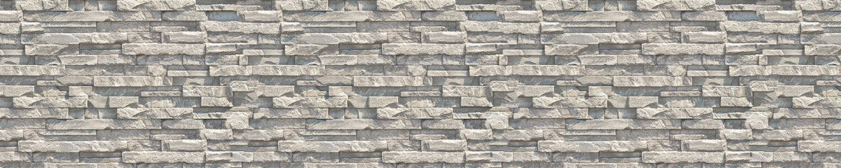 Waschbeckenrückwand Steinoptik