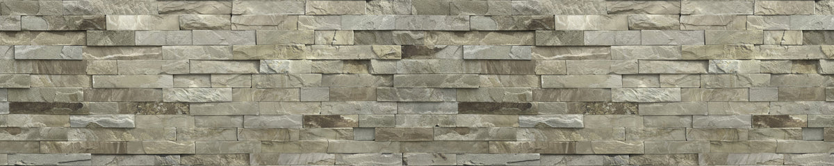 Waschbeckenrückwand Steinoptik