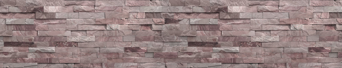 Waschbeckenrückwand Steinoptik