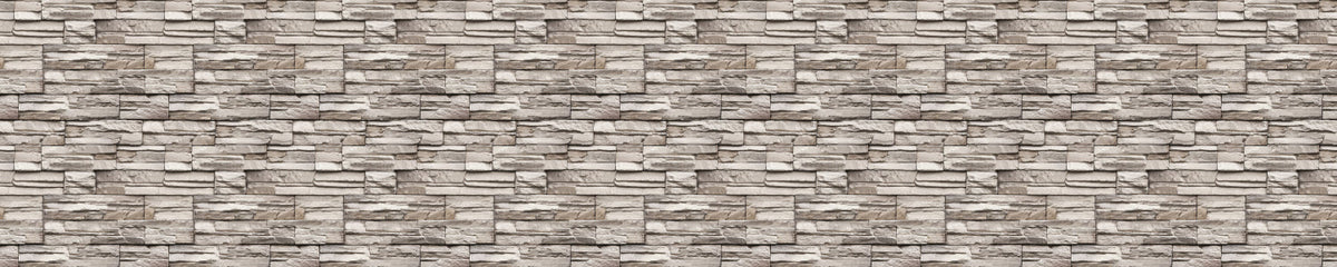 Waschbeckenrückwand Steinoptik