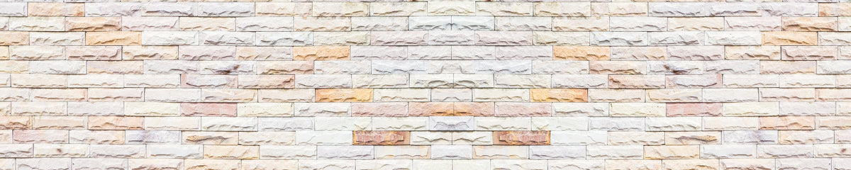 Badrückwand Steinoptik