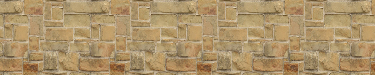 Badrückwand Steinoptik