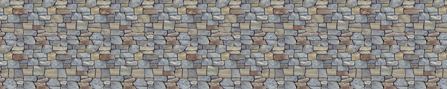 Badrückwand Steinoptik
