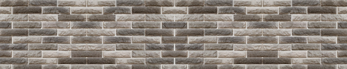 Badrückwand Steinoptik