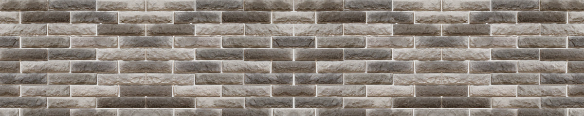 Badrückwand Steinoptik