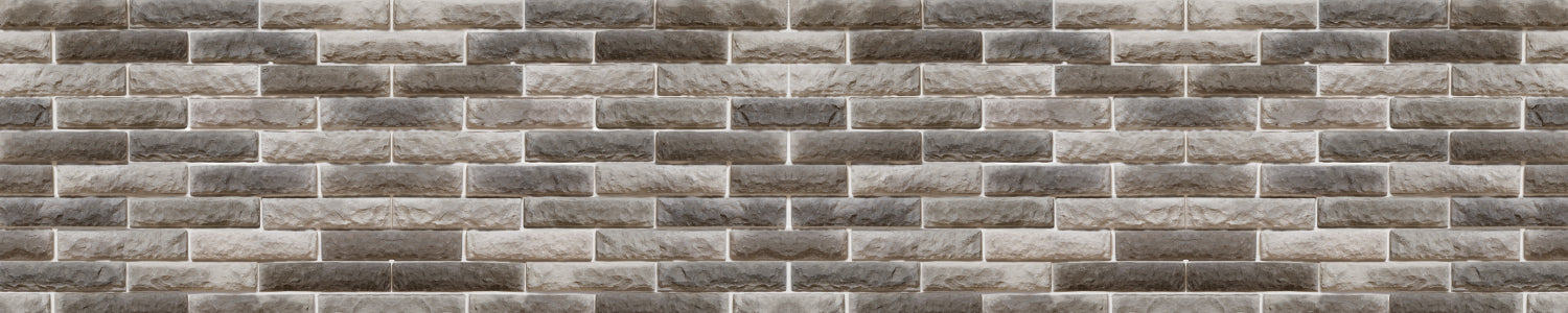 Badrückwand Steinoptik