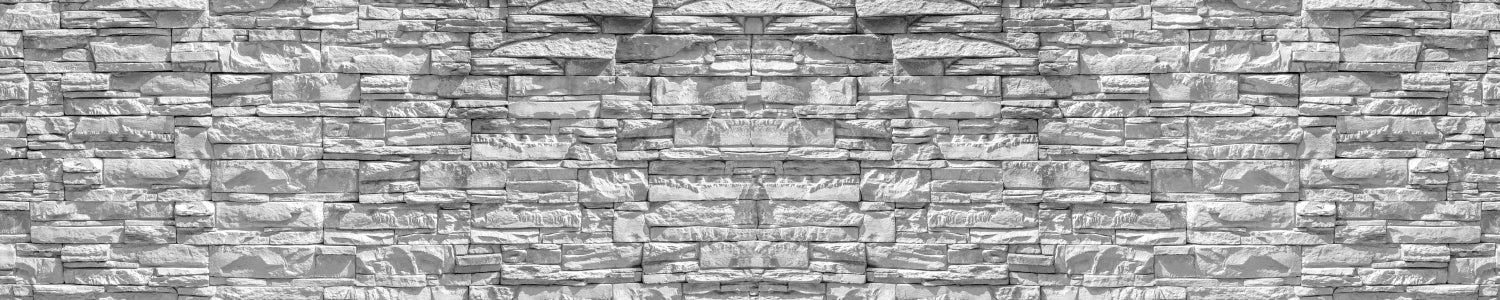 Waschbeckenrückwand Steinoptik