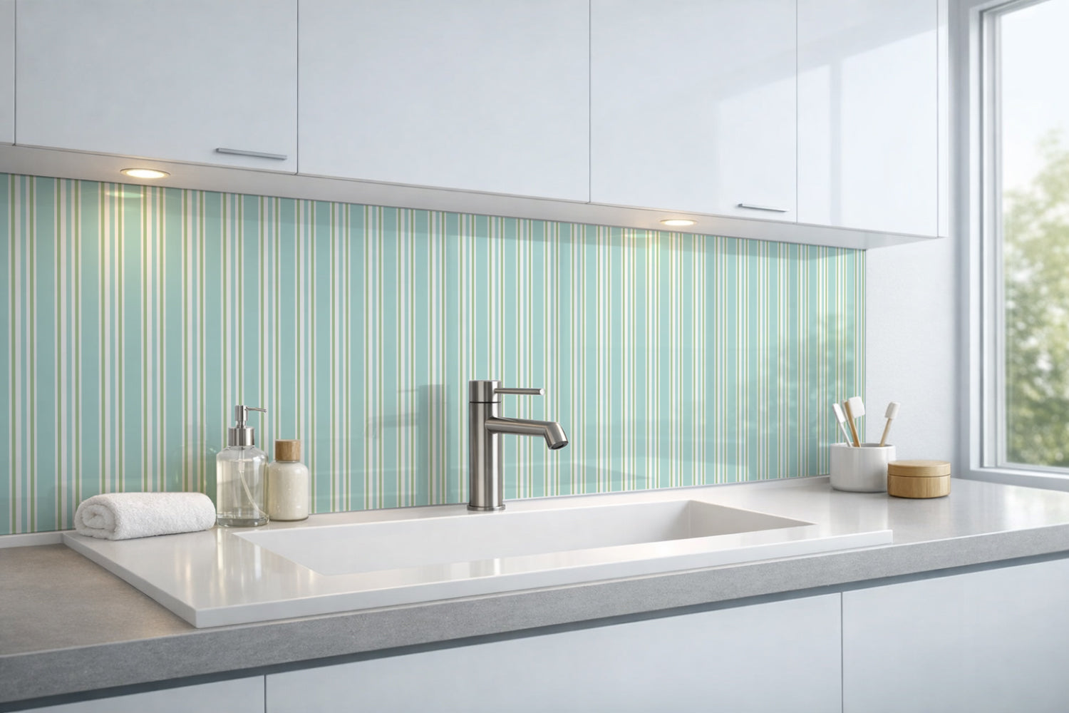 Waschbeckenrückwand Muster