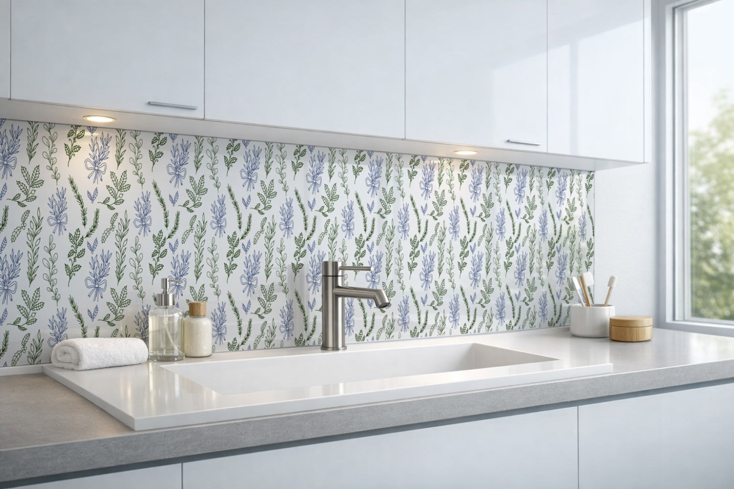 Waschbeckenrückwand Muster