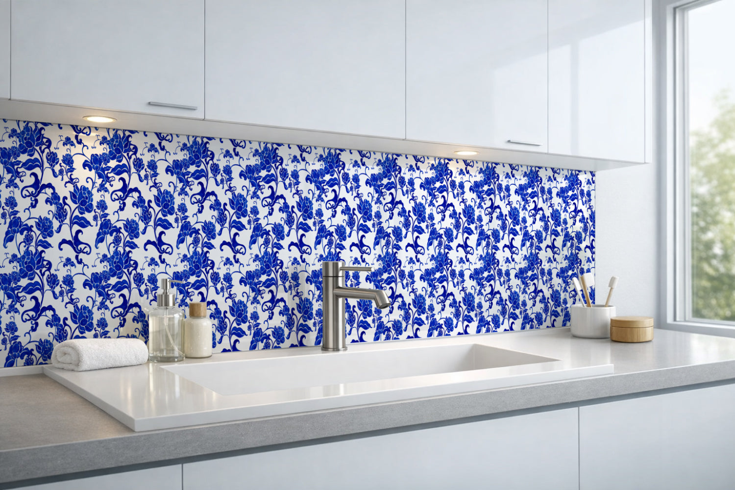 Waschbeckenrückwand Muster