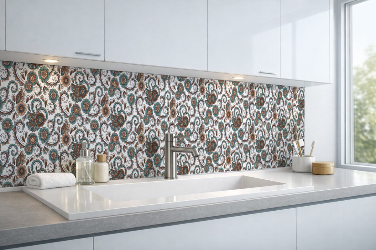 Waschbeckenrückwand Muster