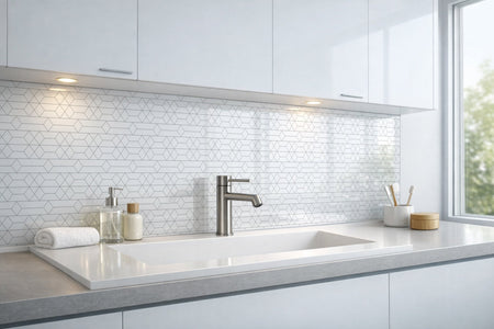 Waschbeckenrückwand Muster