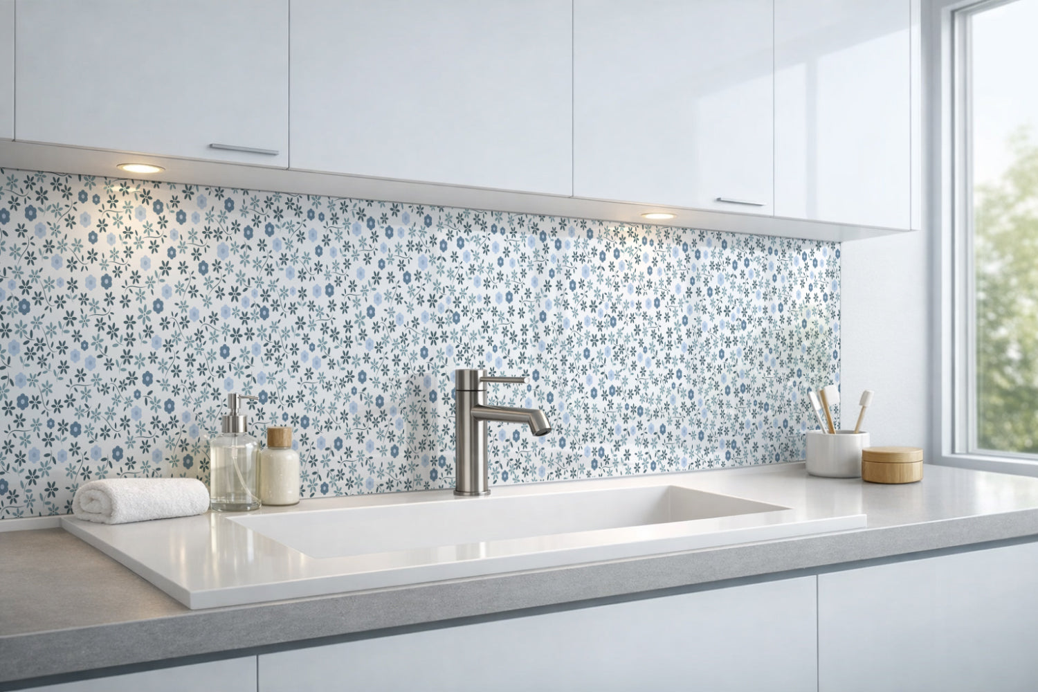 Waschbeckenrückwand Muster