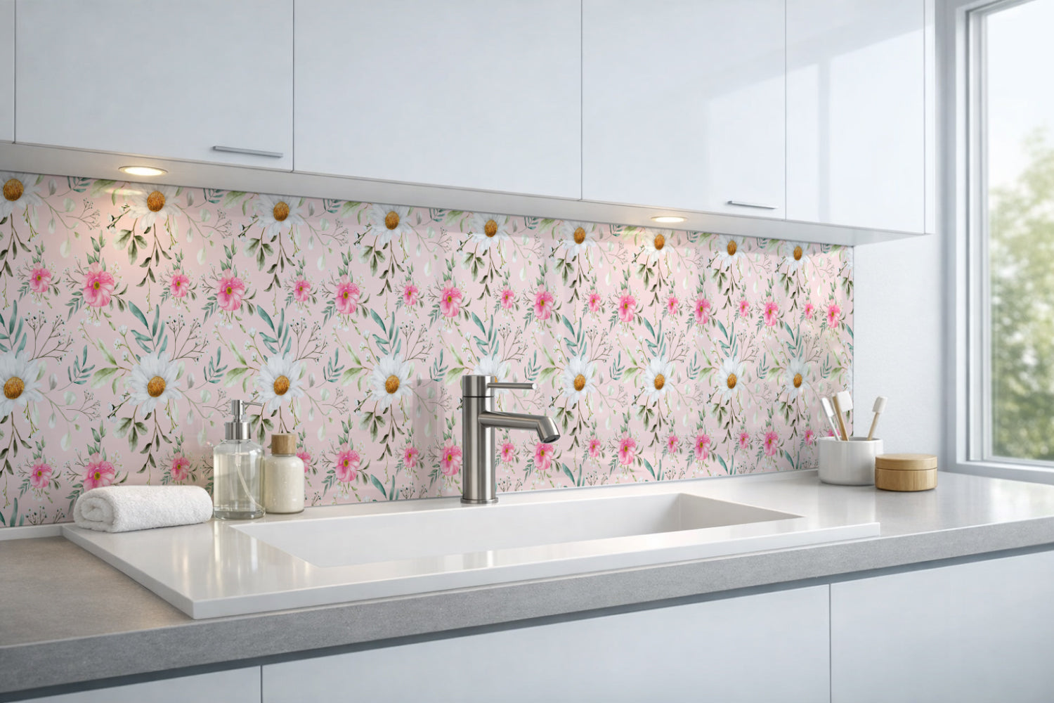 Waschbeckenrückwand Muster