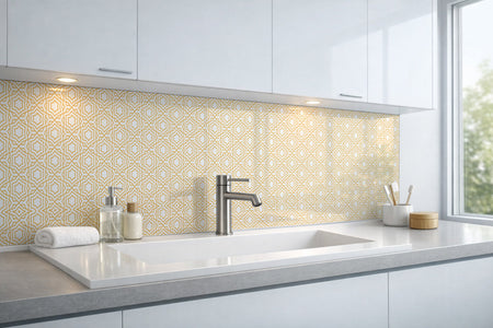 Waschbeckenrückwand Muster