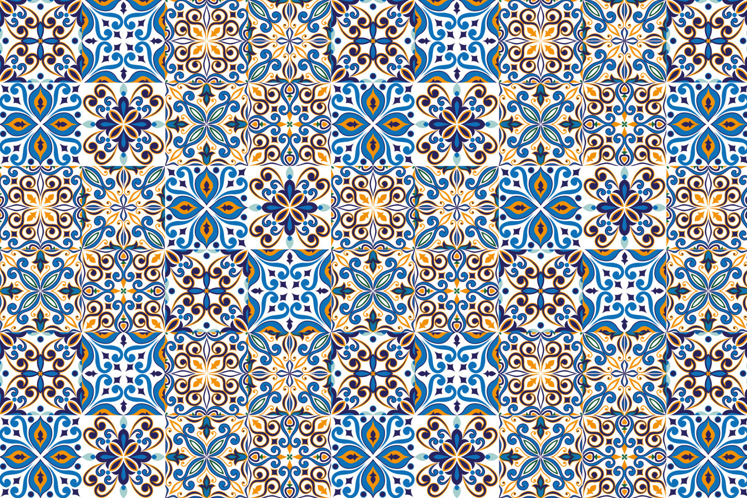 Waschbeckenrückwand Patchwork