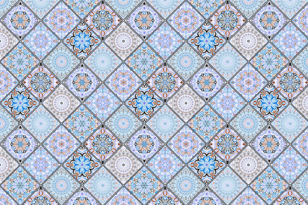Badrückwand Patchwork