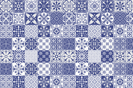 Waschbeckenrückwand Patchwork