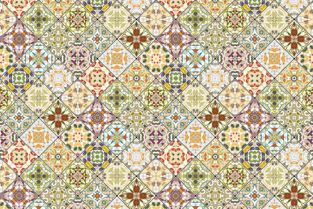 Waschbeckenrückwand Patchwork