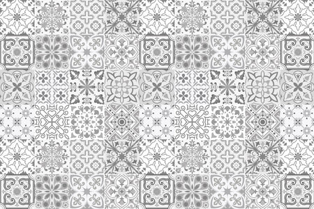 Badrückwand Patchwork