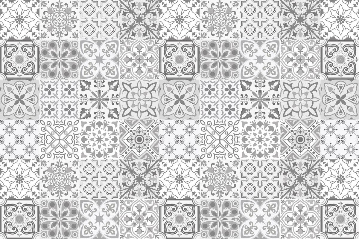 Waschbeckenrückwand Patchwork
