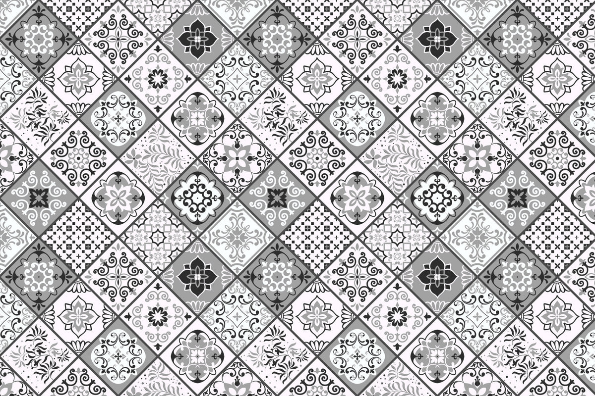 Waschbeckenrückwand Patchwork