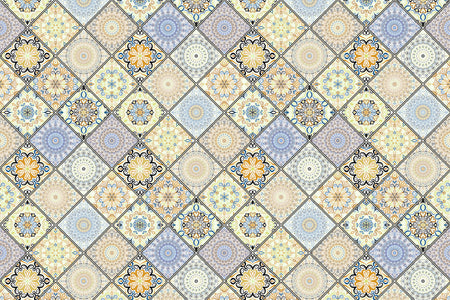 Badrückwand Patchwork