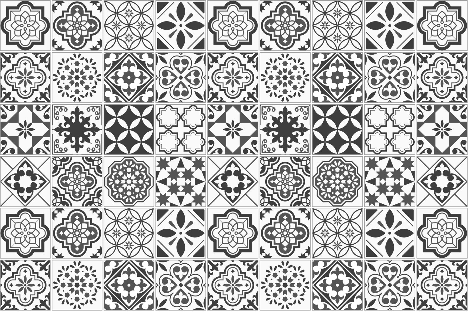 Badrückwand Patchwork