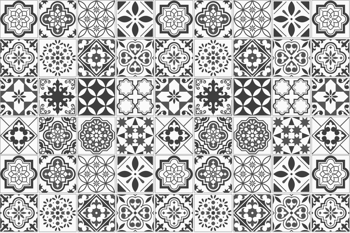 Waschbeckenrückwand Patchwork