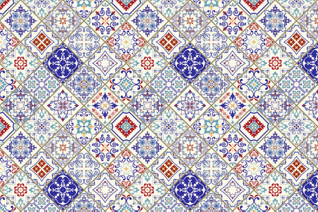 Waschbeckenrückwand Patchwork