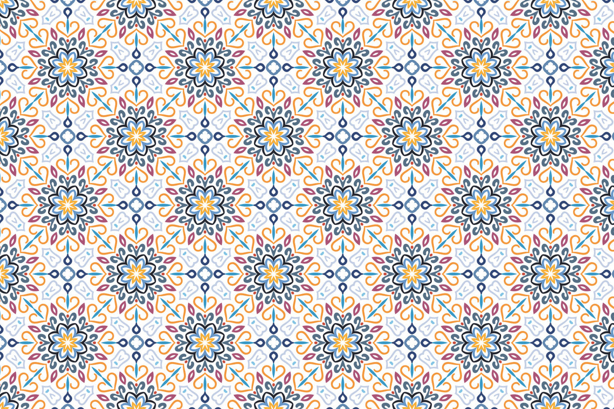 Waschbeckenrückwand Patchwork