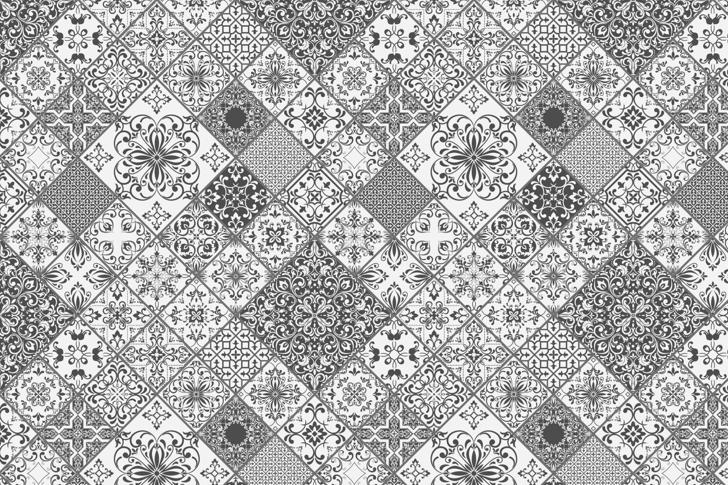 Badrückwand Patchwork