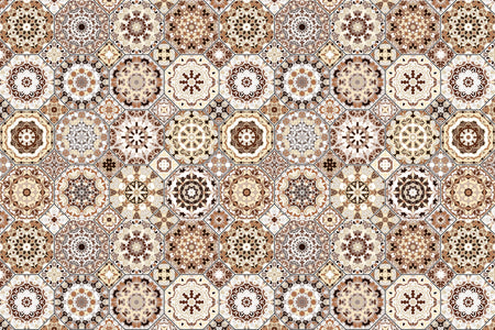 Waschbeckenrückwand Patchwork