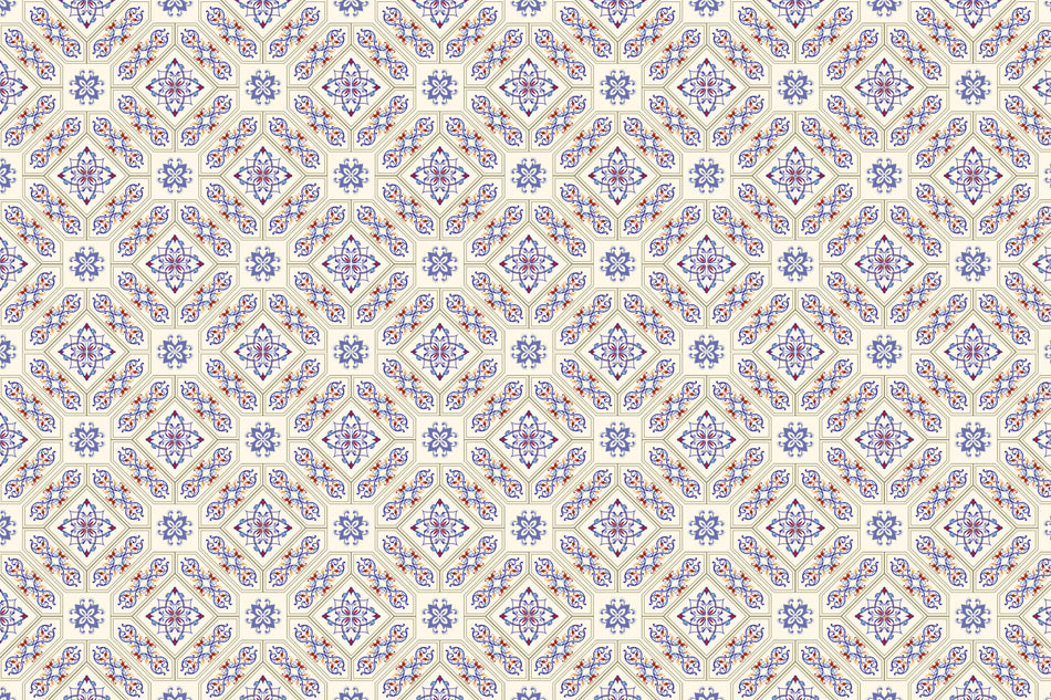 Waschbeckenrückwand Patchwork