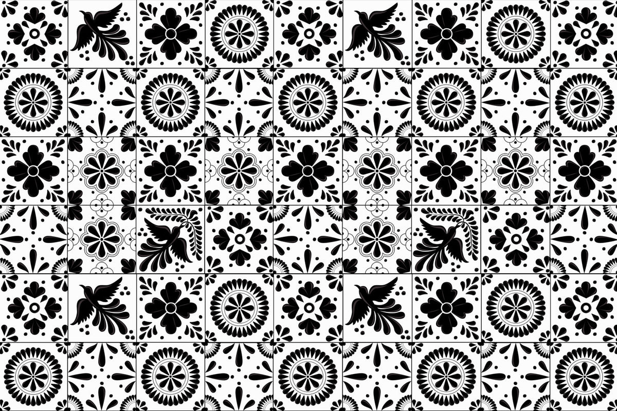 Badrückwand Patchwork